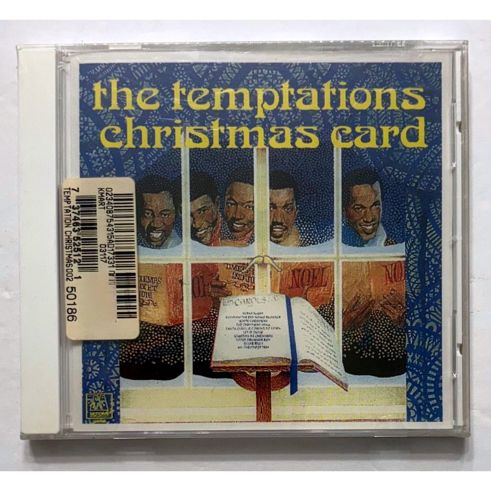 The Temptations Christmas Card CD Motown Holiday Soul Music 3746352512 New